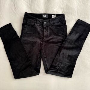 Hoxton Ankle - Black Overdye Velvet 24